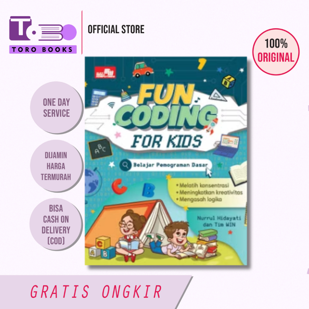Jual FUN CODING FOR KIDS - Belajar Pemograman Dasar | Shopee Indonesia