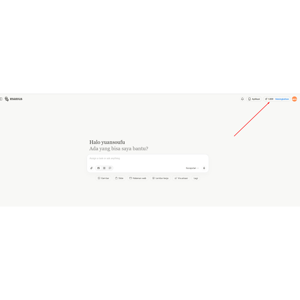 Jual Manus AI [ private account } The General AI agent Akun Private ...