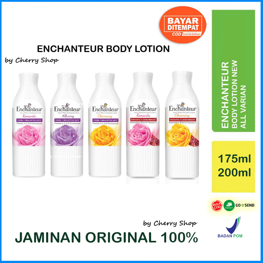 Jual [BPOM] Enchanteur Hand Body Lotion Alluring Charming