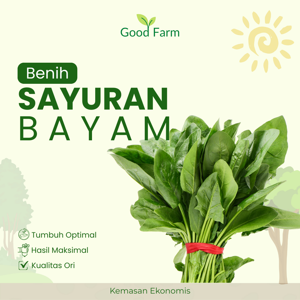 GoodFarm - Benih Bayam Hijau Ekonomis
