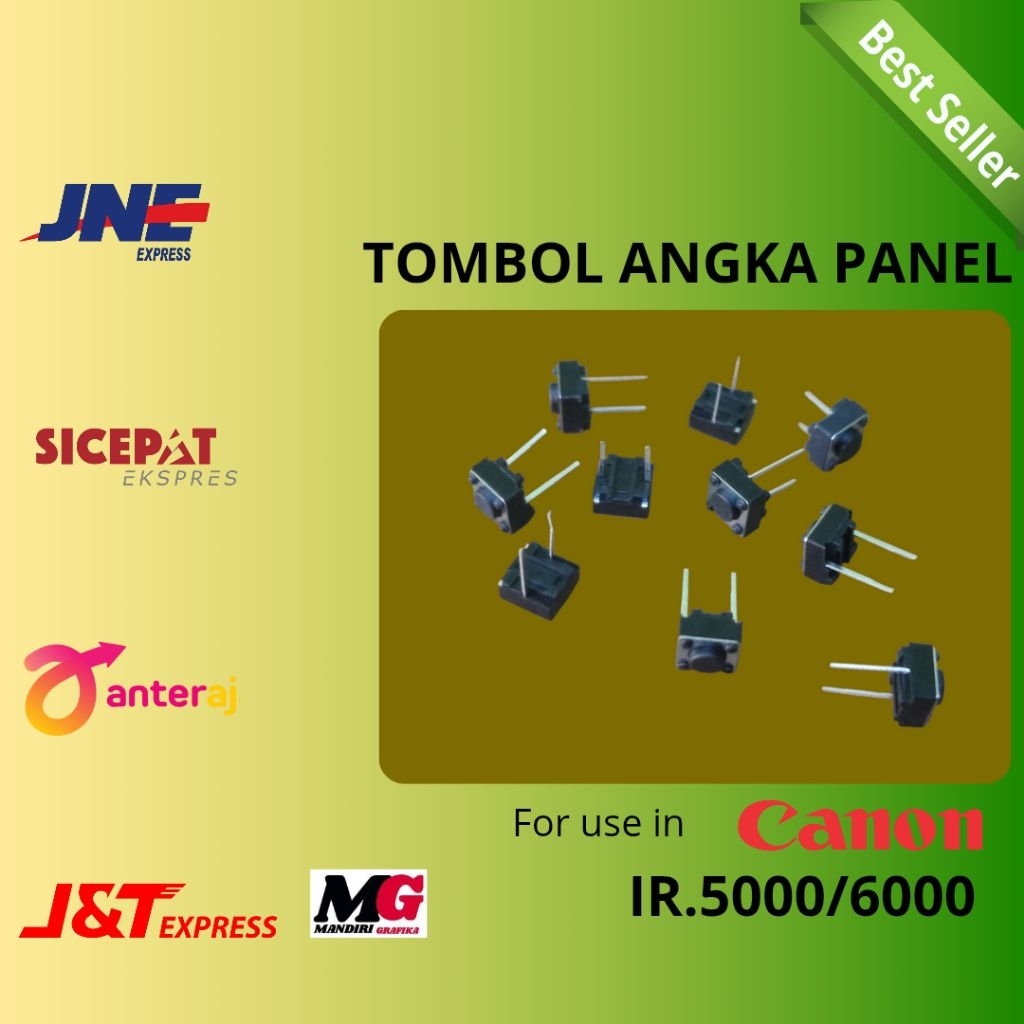Jual KOMPONEN TOMBOL ANGKA PANEL MESIN PHOTOCOPY IR 5000 /6000 | Shopee ...