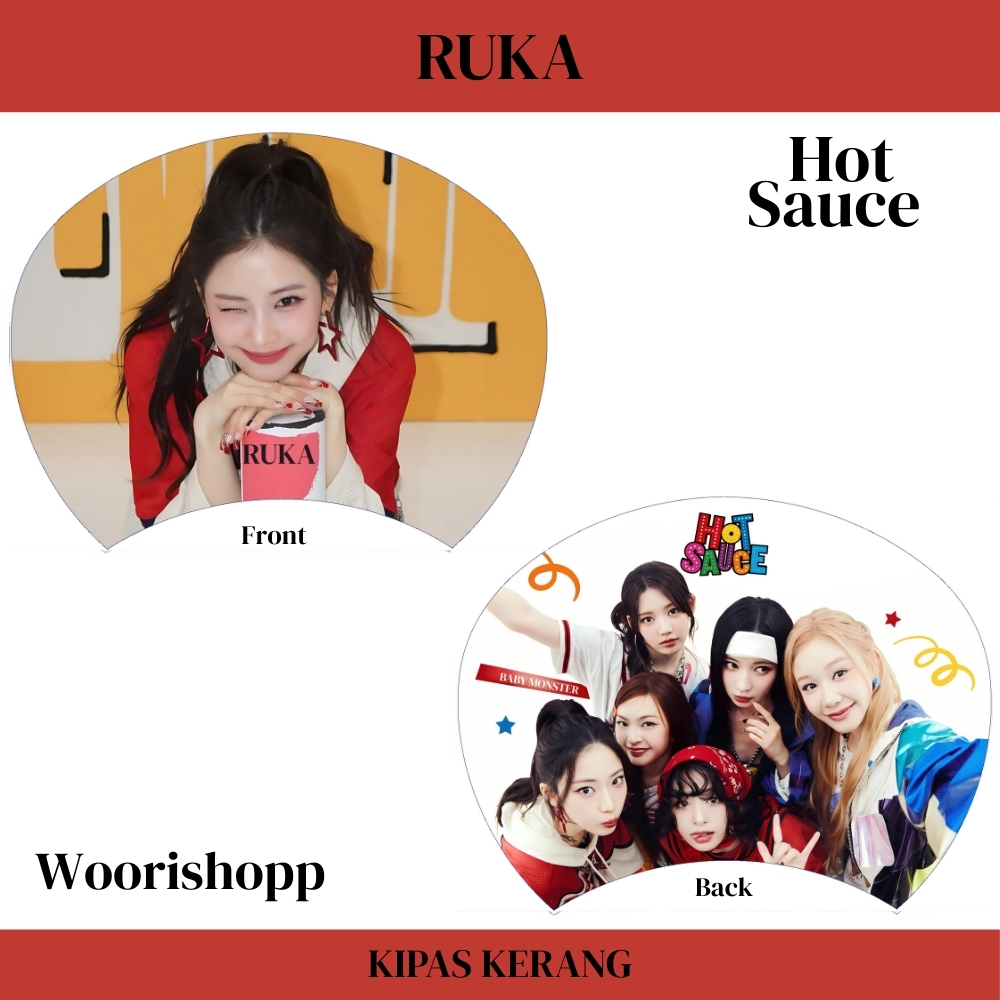 Jual KIPAS TANGAN BABY MONSTER WE GO UP KERANG UCHIWA FAN KPOP ...