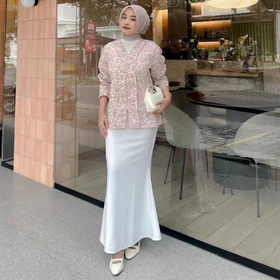 Satin Long Silk Rok Satin Duyung Panjang S Sampai 3xl