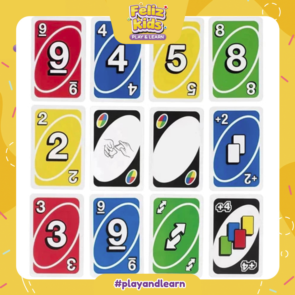 Jual [FELIZKIDS] [FK390] Mainan Kartu Multipemain Family Board game ...