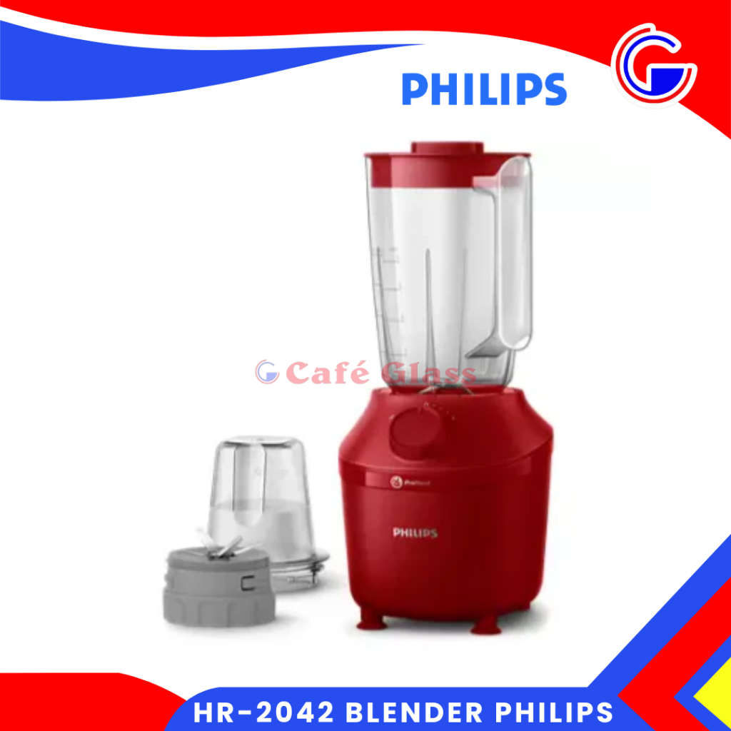Philips Blender Hr-2042 I Blender Dapur Elektrik 1.9L I Blender Juas Buah Sayur Serbaguna