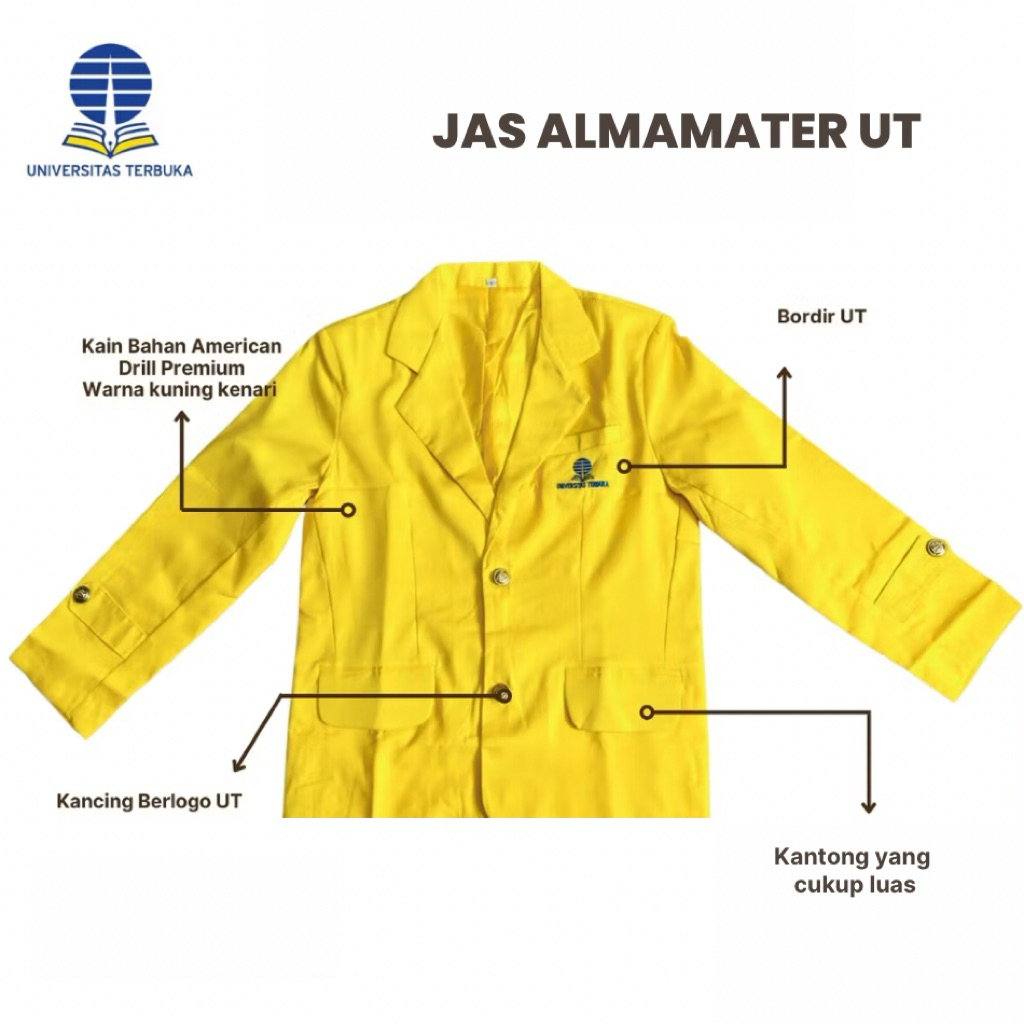 Jual Almamater UT Terlengkap & Harga Terbaru Juli 2026 | Shopee Indonesia