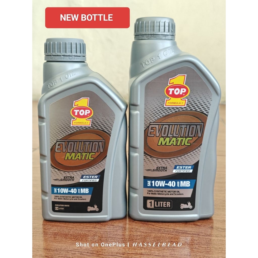 Jual Oli motor matic Original TOP 1 Evolution Matic 10W-40 0,8~1L ...