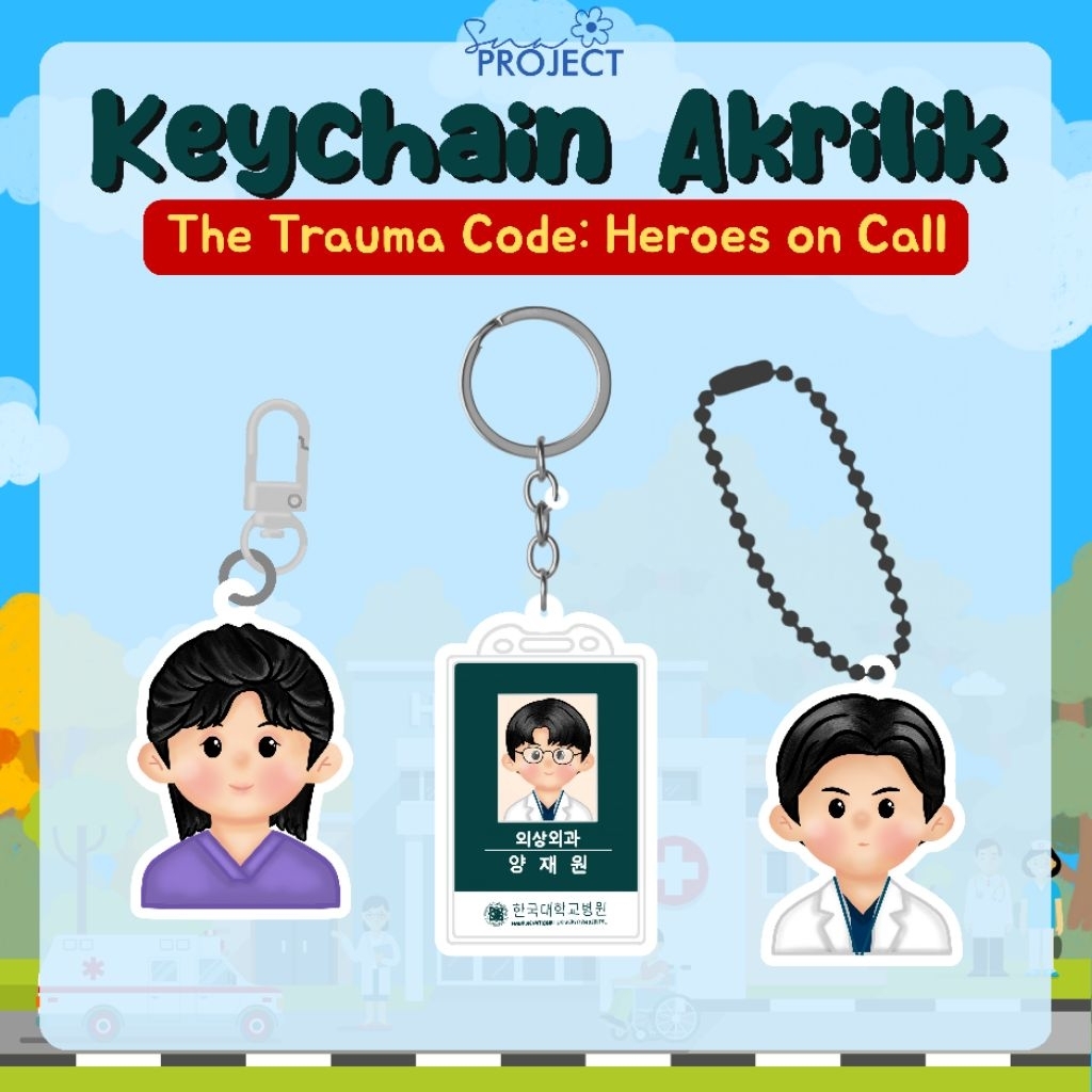 Jual KEYCHAIN KDRAMA THE TRAUMA CODE HEROES ON CALL | Shopee Indonesia