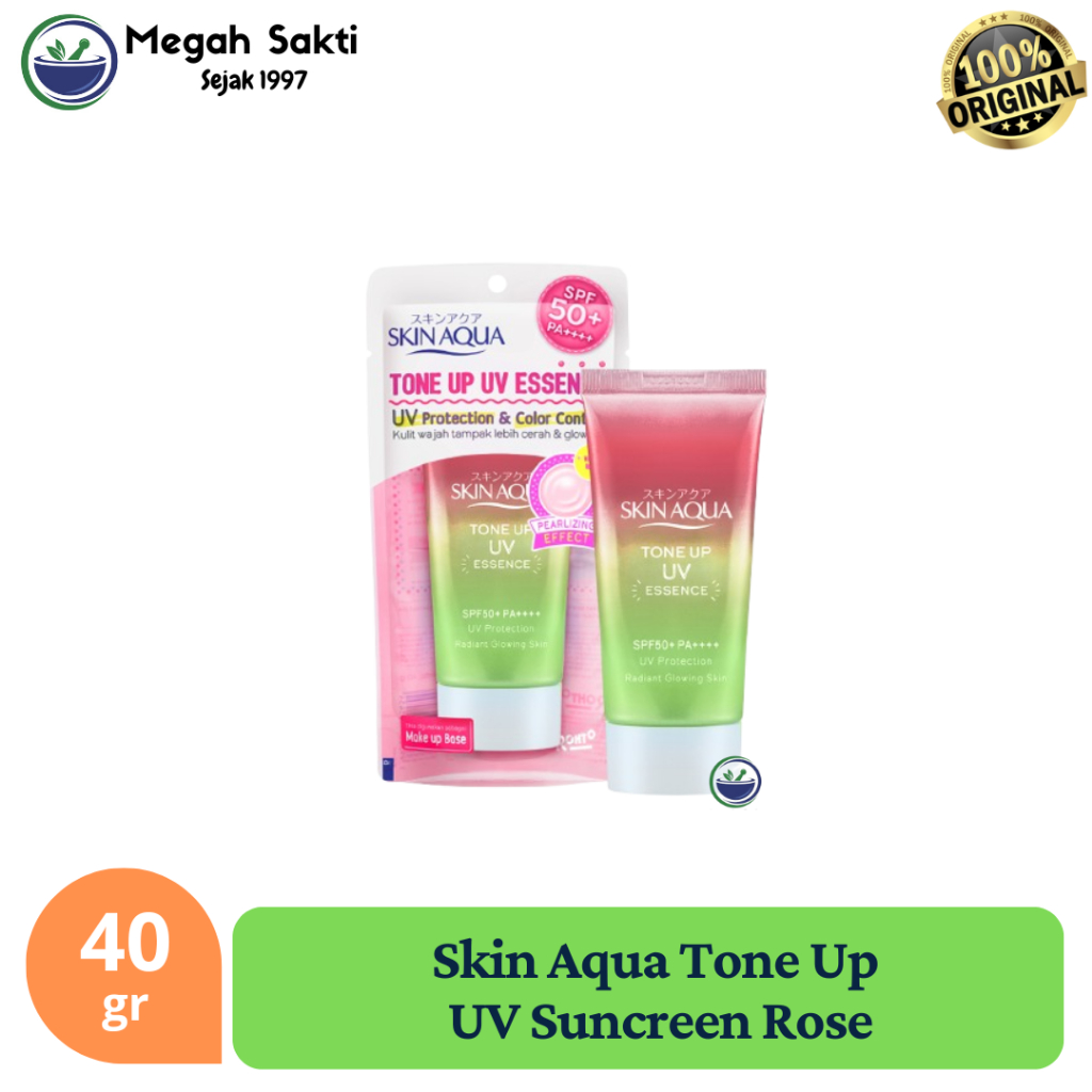 Jual Megah Sakti - Skin Aqua Tone Up UV Sunscreen Essence SPF 50+ PA ...
