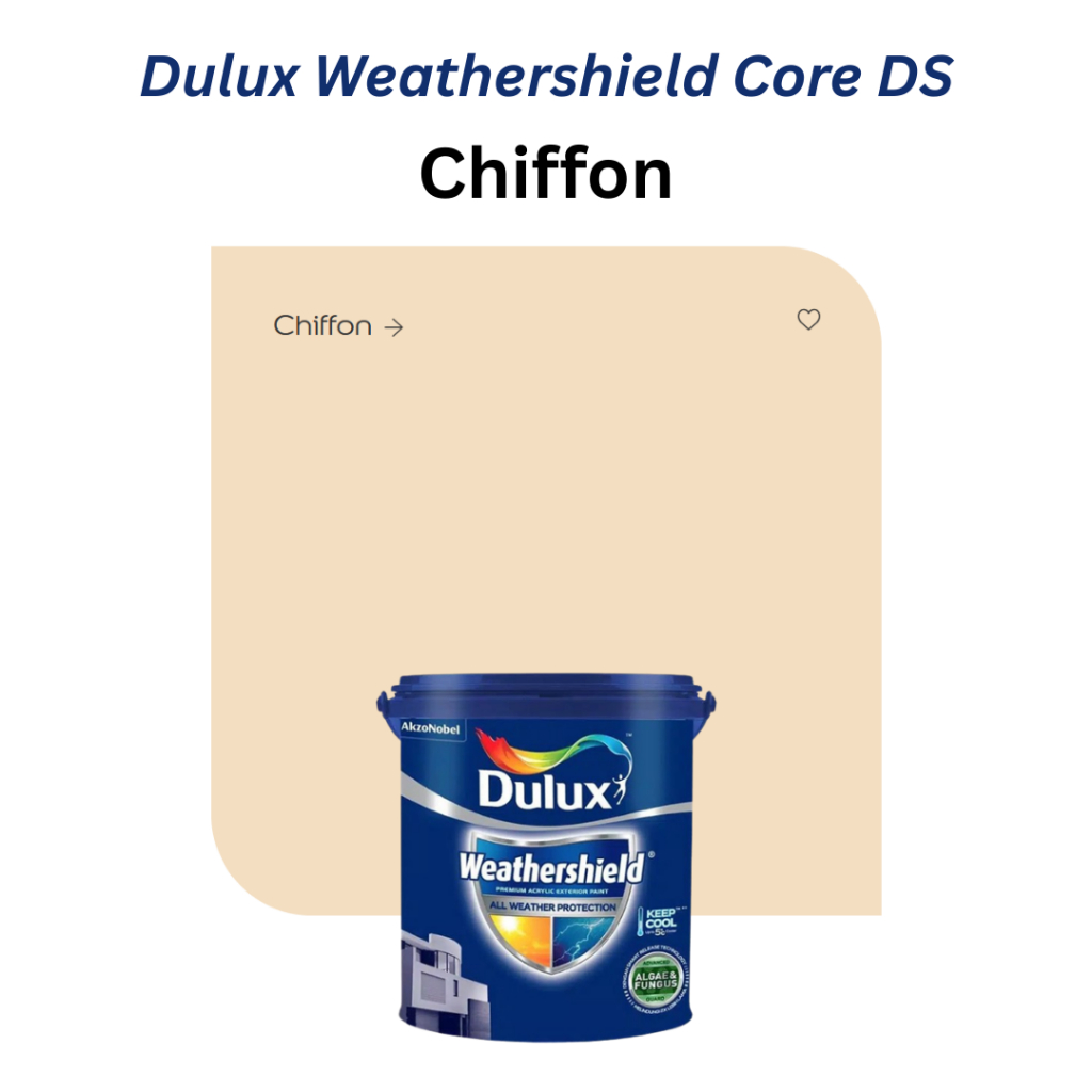 Jual Dulux Weathershield Core DS Cat Exterior 2.5L - Chiffon | Shopee ...