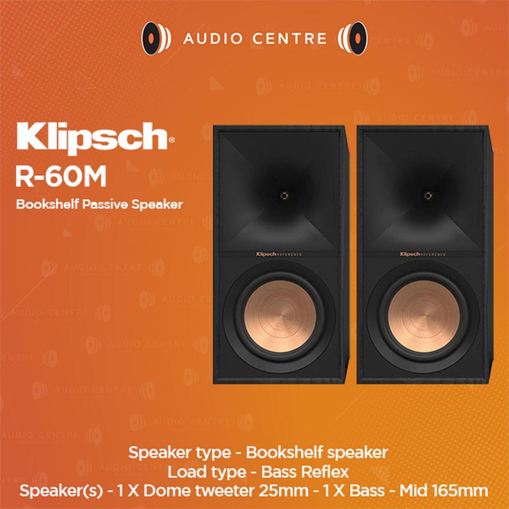 Jual Klipsch R60M R 60M Bookshelf Passive Speaker | Shopee Indonesia
