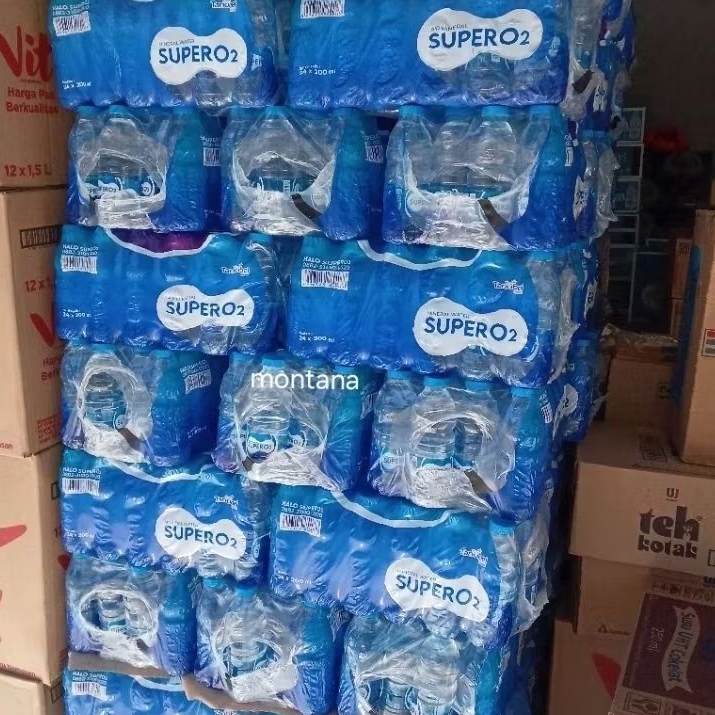 Jual SUPER O2 AIR MINUM BOTOL 220ML 1 DUS ISI 24PCS | Shopee Indonesia