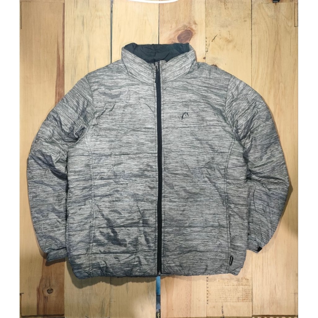 Jual Head Grey Padding Outdoor Jacket | Shopee Indonesia