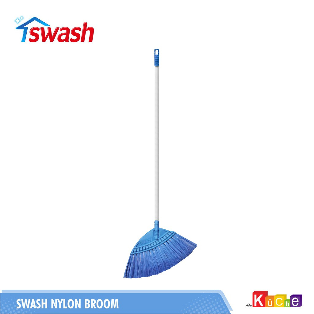 Jual SWASH Nylon Broom - Sapu Nilon Swash Anti Debu & Rambut Gagang ...