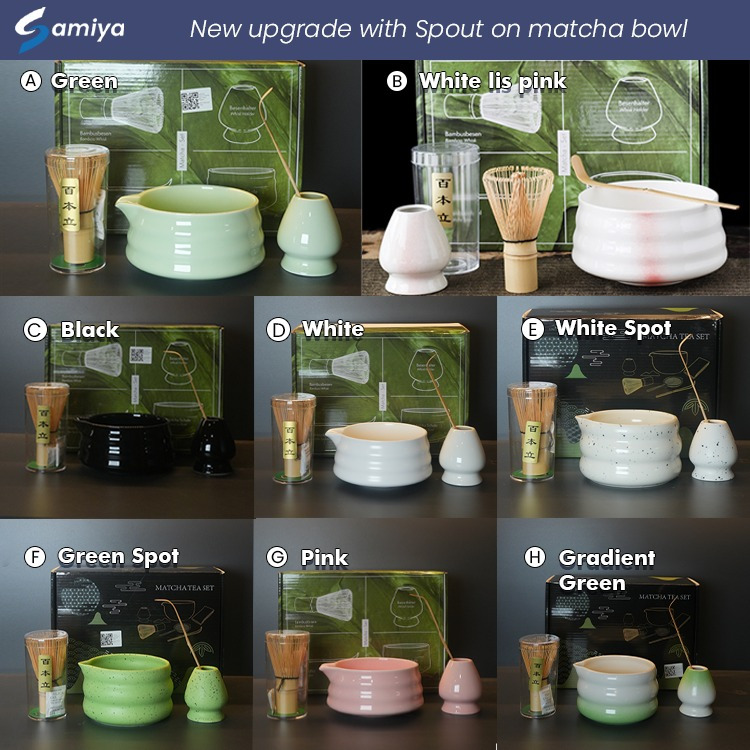 Jual japanese matcha tea set 4pcs / paket lengkap japanese matcha tea ...