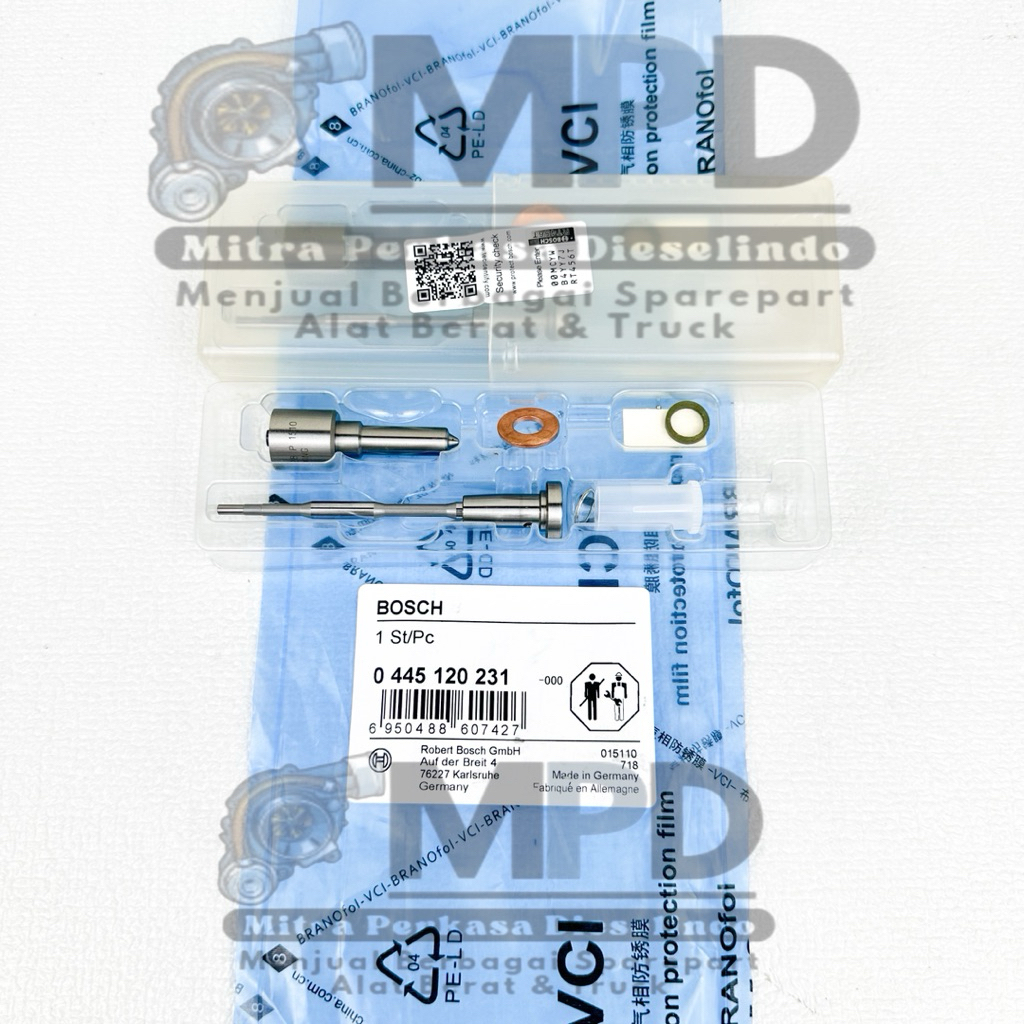 Jual Repair Kit Injector PC200-8 Isi Dalam Injektor Komatsu PC200-8 ...