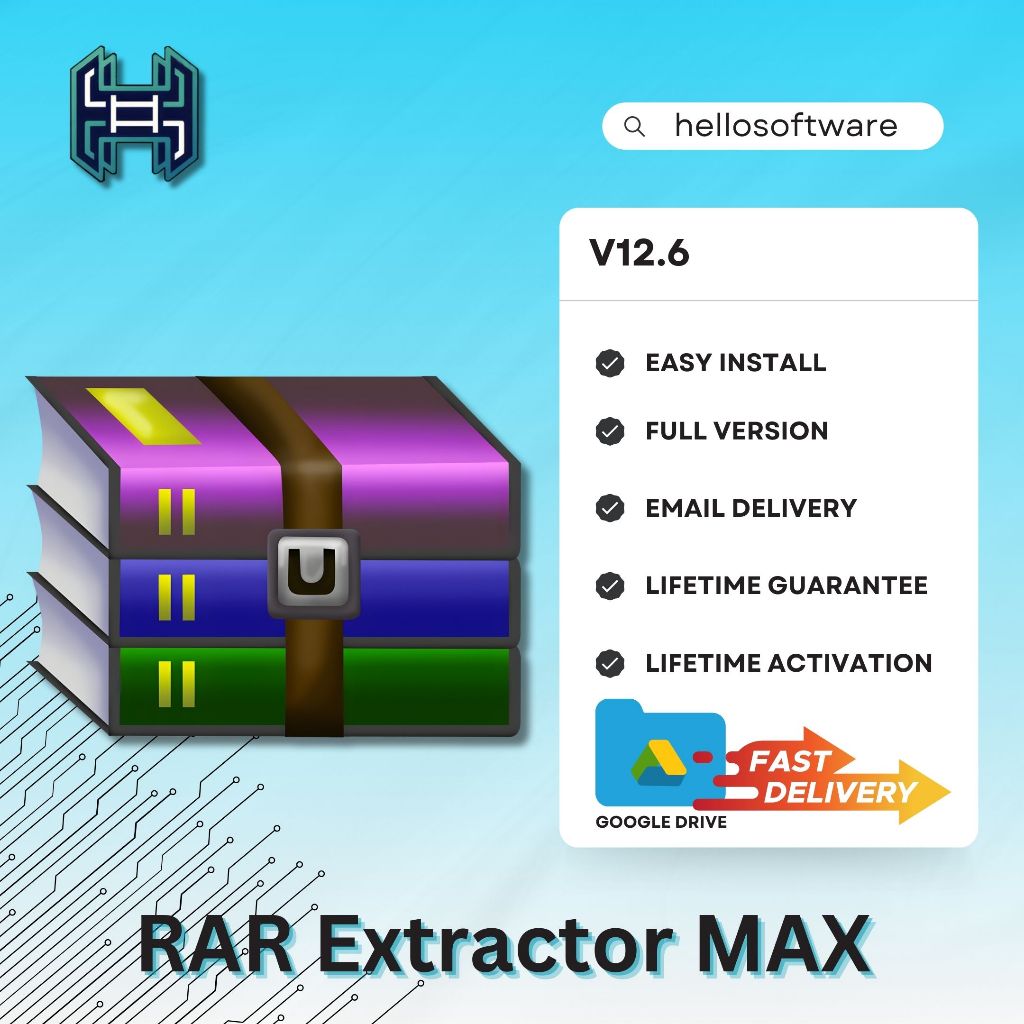 Jual (MAC) RAR Extractor Max v12.6 Full Version (Versi Terbaru ...
