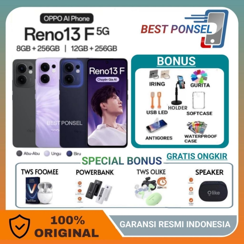 Jual Oppo Reno 13F Terlengkap & Harga Terbaru Juli 2026 | Shopee Indonesia