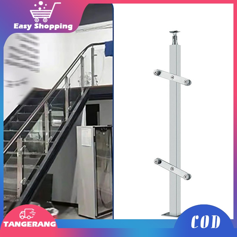 Jual Tiang Railing Tangga Minimalis Square 85cm Tiang Railing Tangga ...