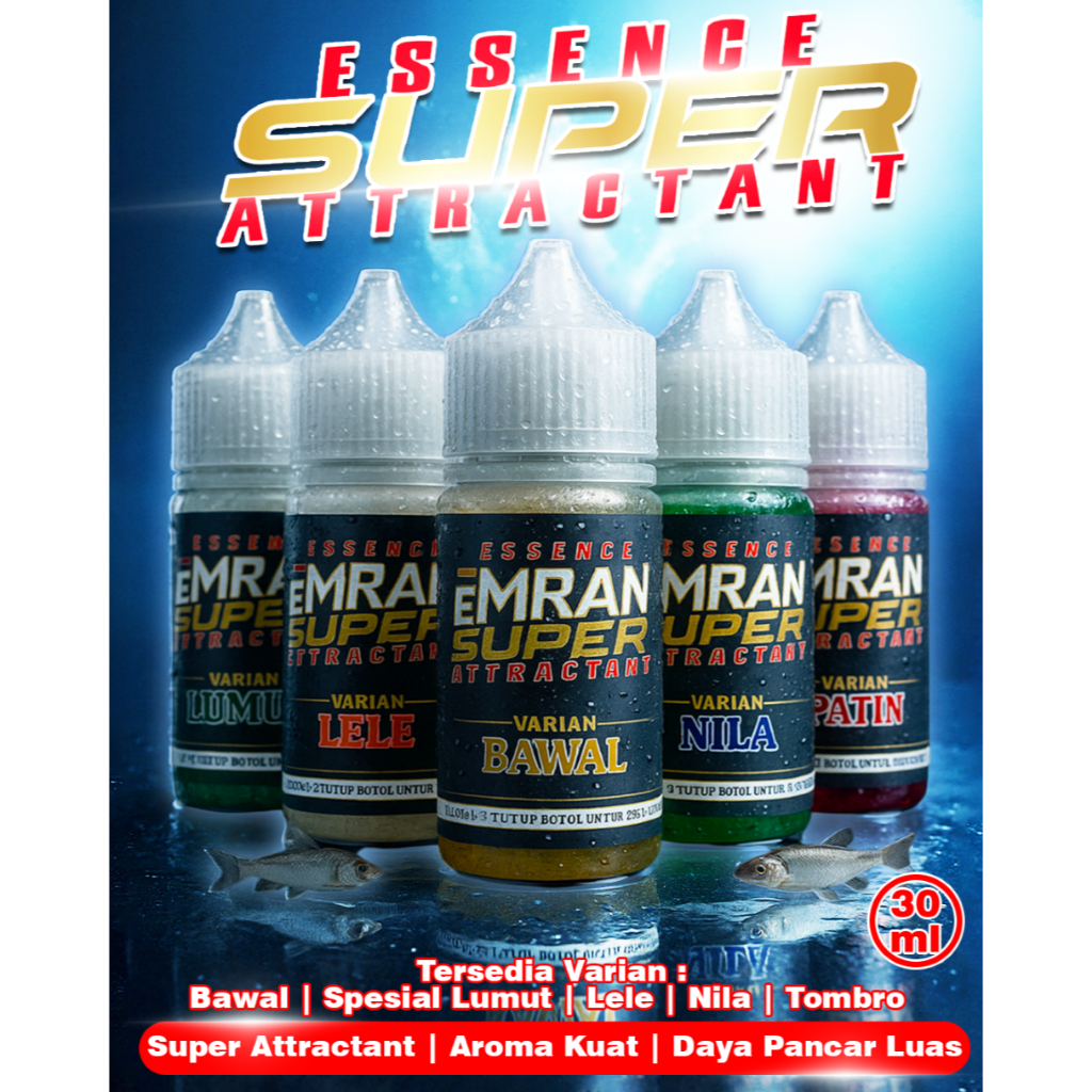 Jual Essen Emran Super Attractant Banyak Varian Daya Pancar Aroma Luas ...