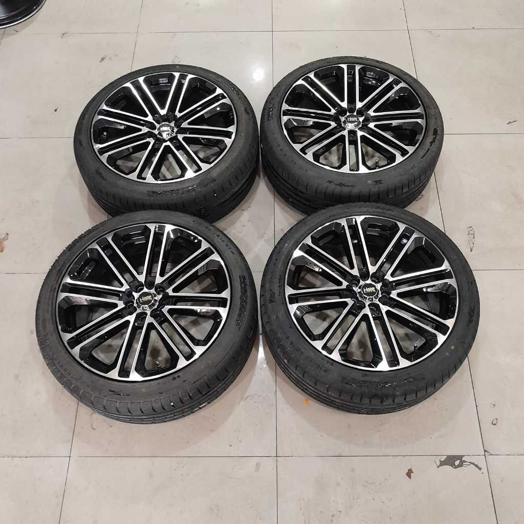 Jual Pelek Mobil Second HSR ALKANI R18 Baut 5 Velg Mobil Civic FD ...