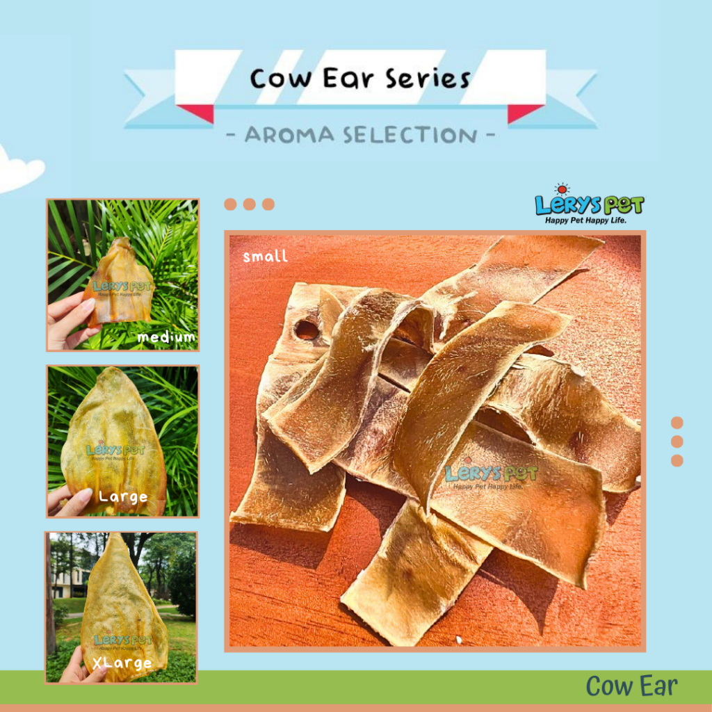 Jual Cow Ear | Kuping Sapi | Snack Anjing | Jajanan Anjing | Dog Chew ...
