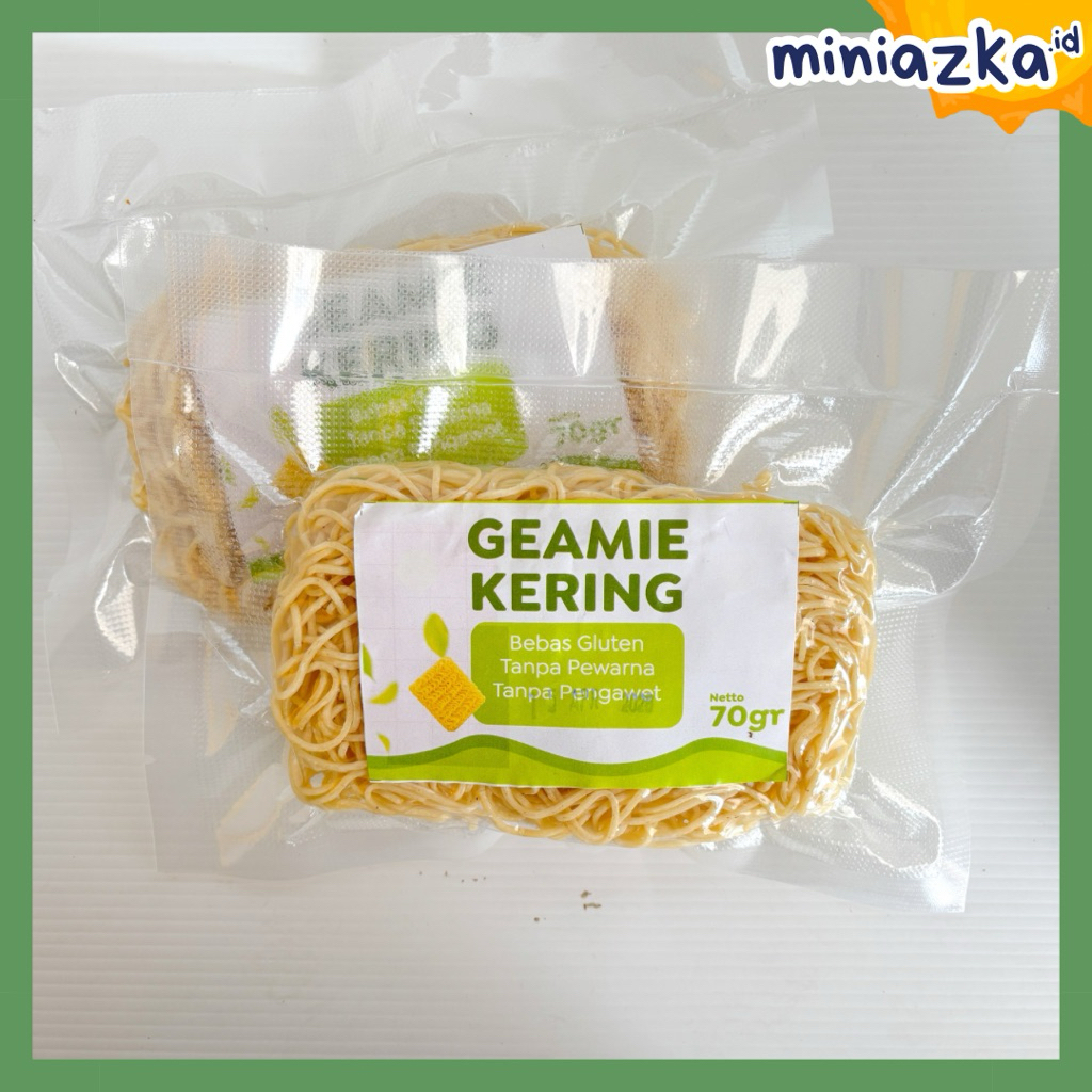 Jual MINIAZKA - Geamie Mie Kering Gluten Free 70gr / Mie sehat gluten ...