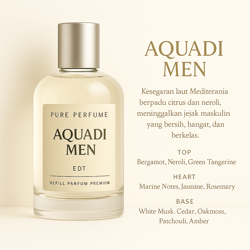 Rekomendasi Parfum Refill Parfum Aroma Rosemary Bvlgari Aqua