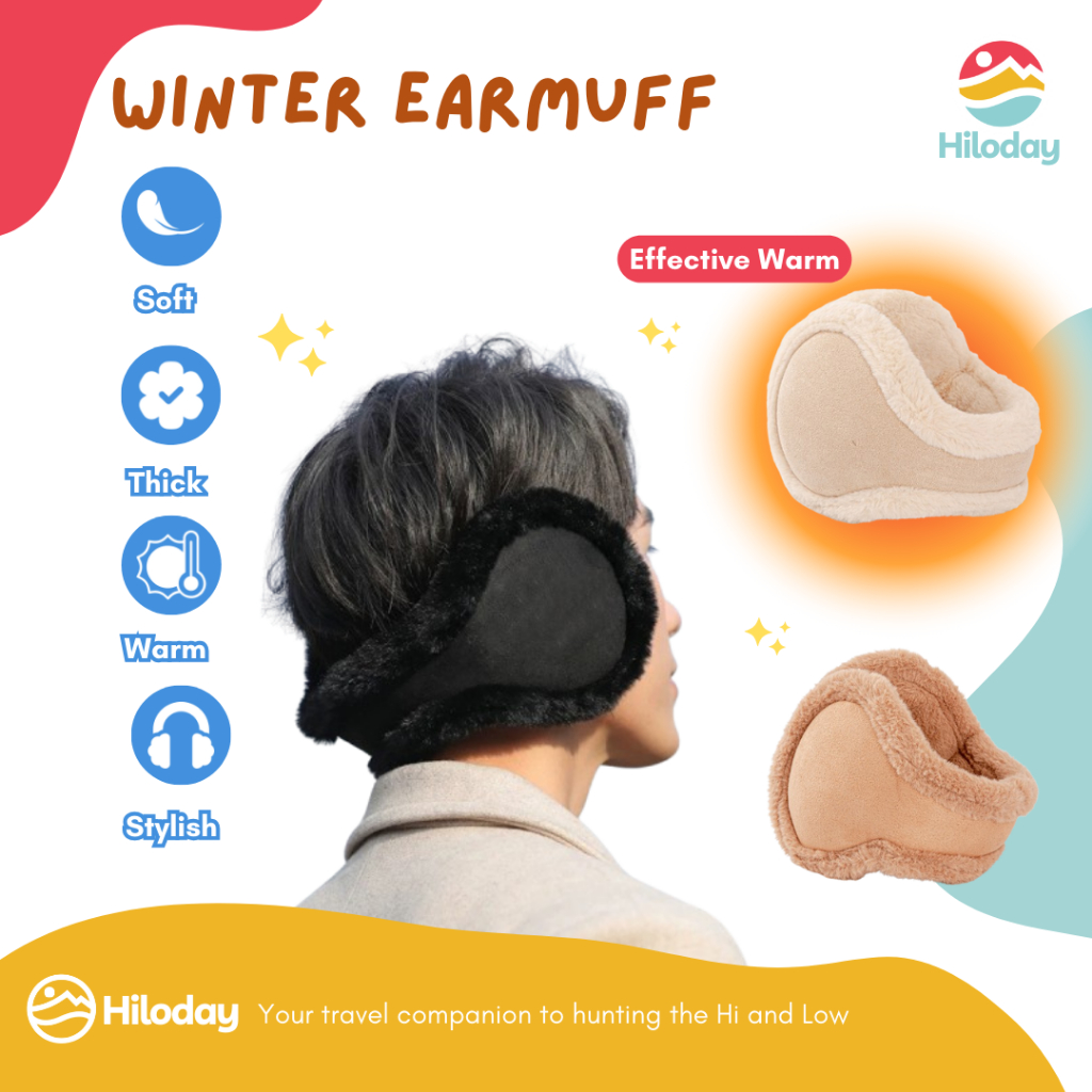Jual HILODAY Back Ear Muff Pria Penutup Telinga Musim Dingin Autumn ...