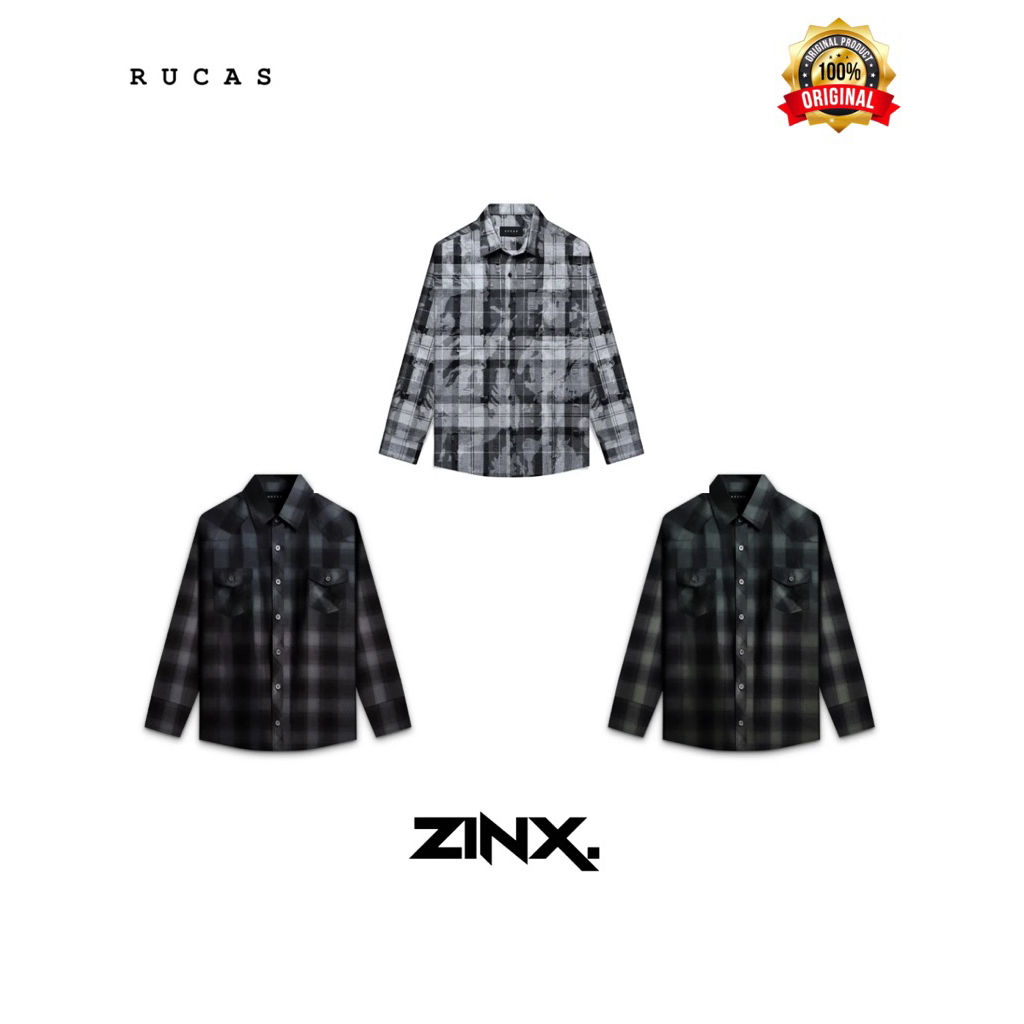 Jual RUCAS FLANNEL SHIRT 100% ORIGINAL | Shopee Indonesia