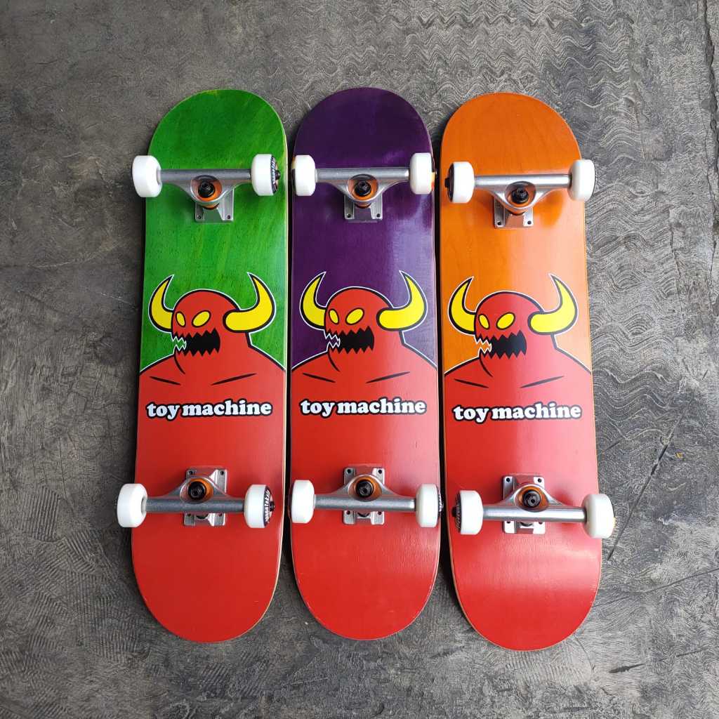 Jual Toy Machine classic monster 8.0 Skateboard Complete bukan blank ...