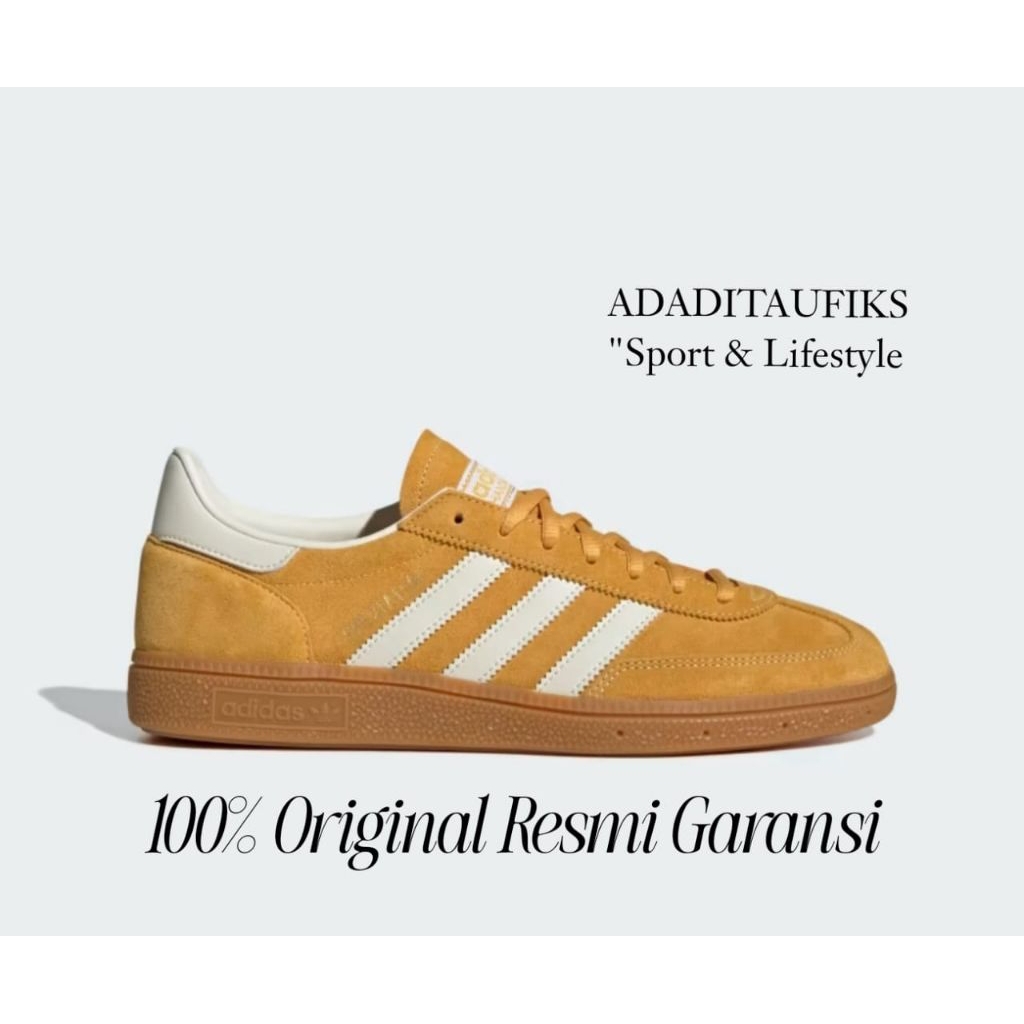 Jual Sepatu Sneakers Adidas Handball Spezial Yellow Cream White ...