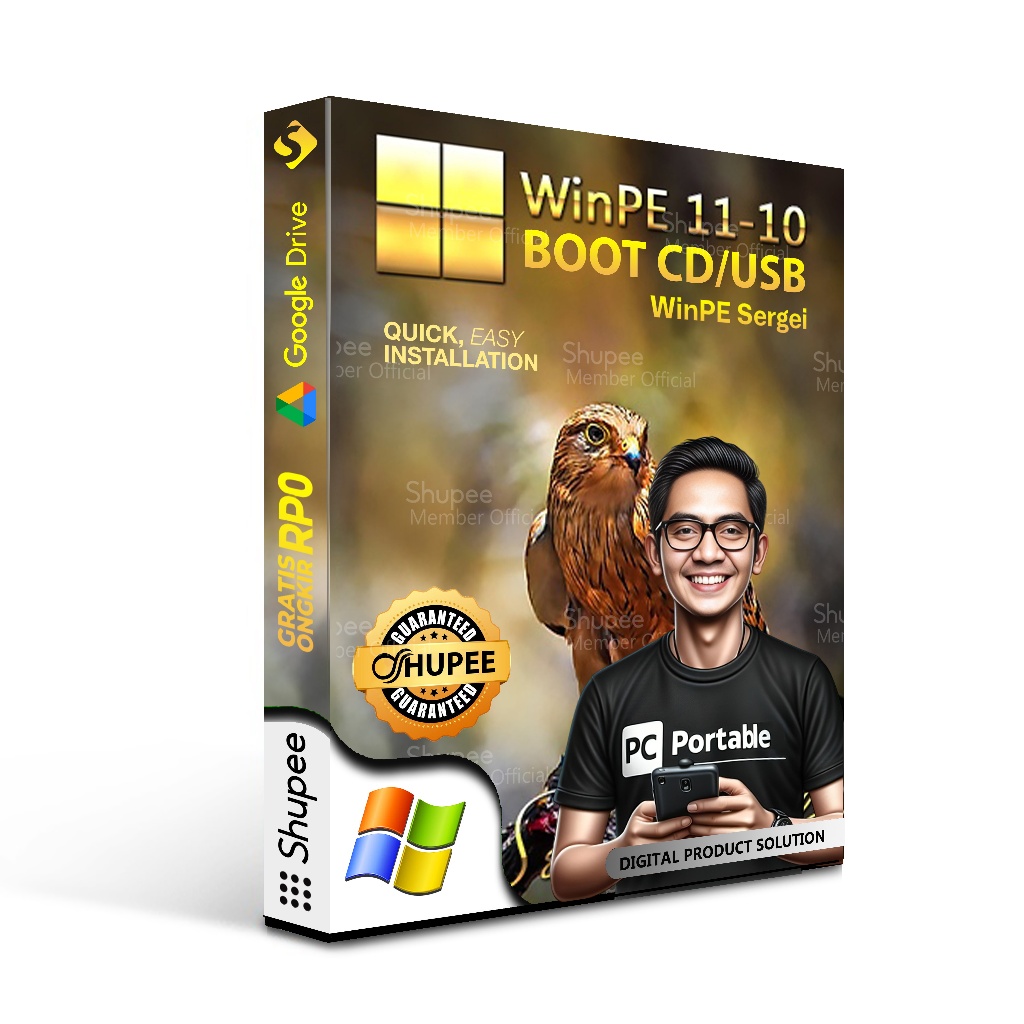 Jual WinPE 11-10 Sergei Strelec 2025 | Disk Boot Universal WinPE ...