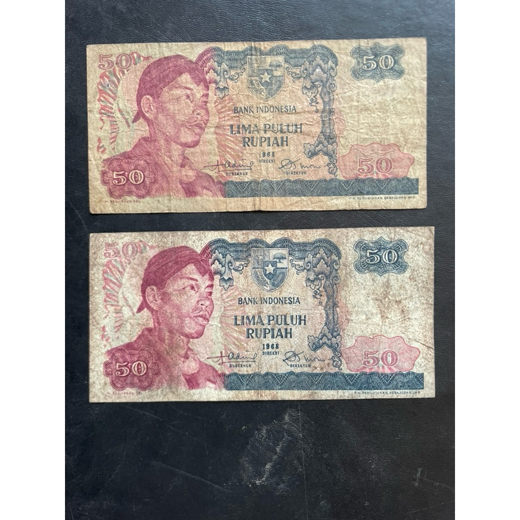 Jual 50 Rupiah seri pak Dirman 1968 Bekas Marta Collectin 02 Pusatnya ...