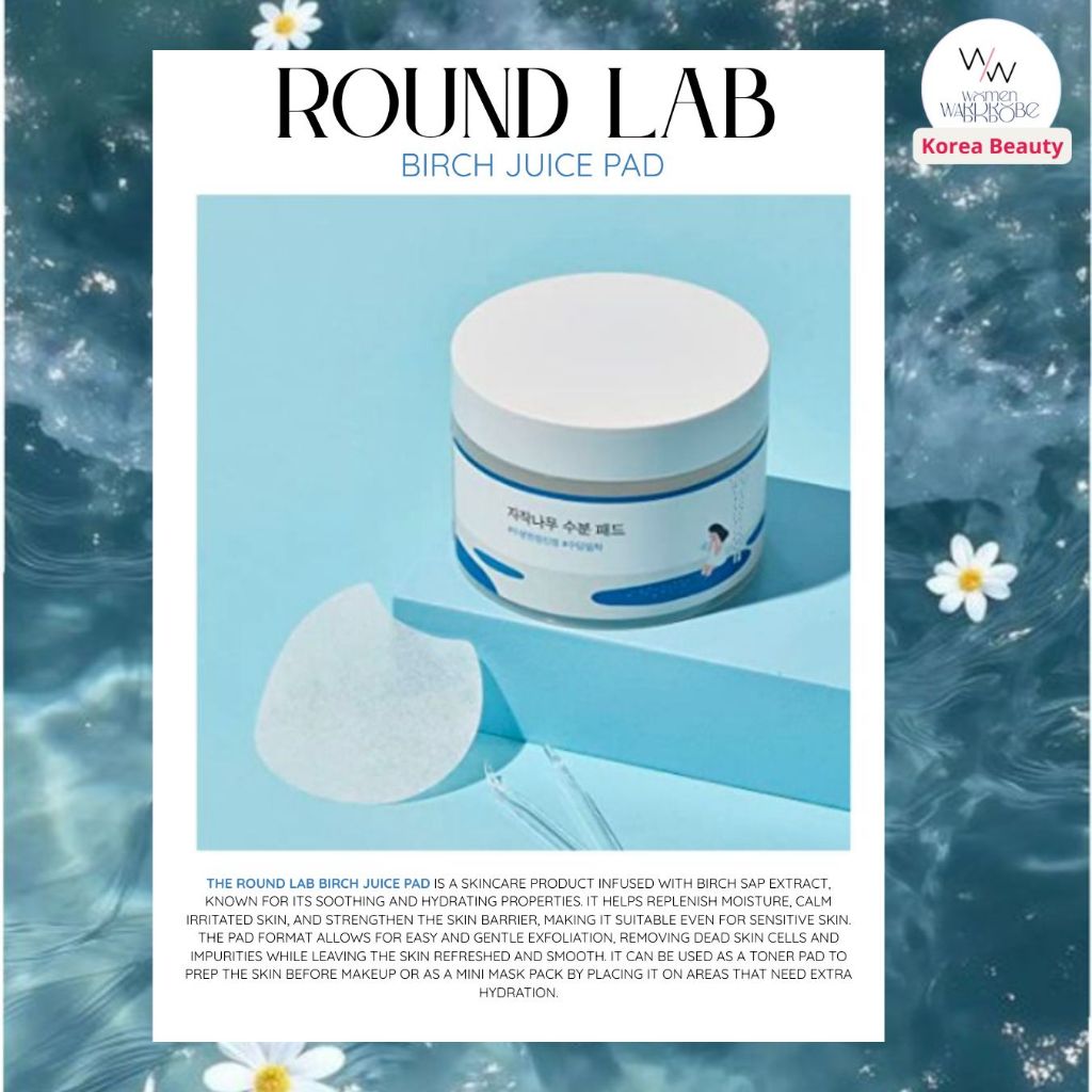 Jual READY INSTANT - ROUND LAB BIRCH JUICE MOISTURIZING PAD 80EA ...