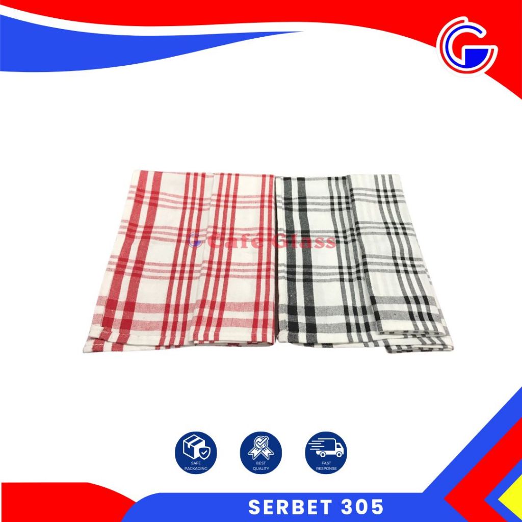 Serbet Kotak Dapur I Lap Dapur Murah I Serbet Murah Tebal I Serbet 305