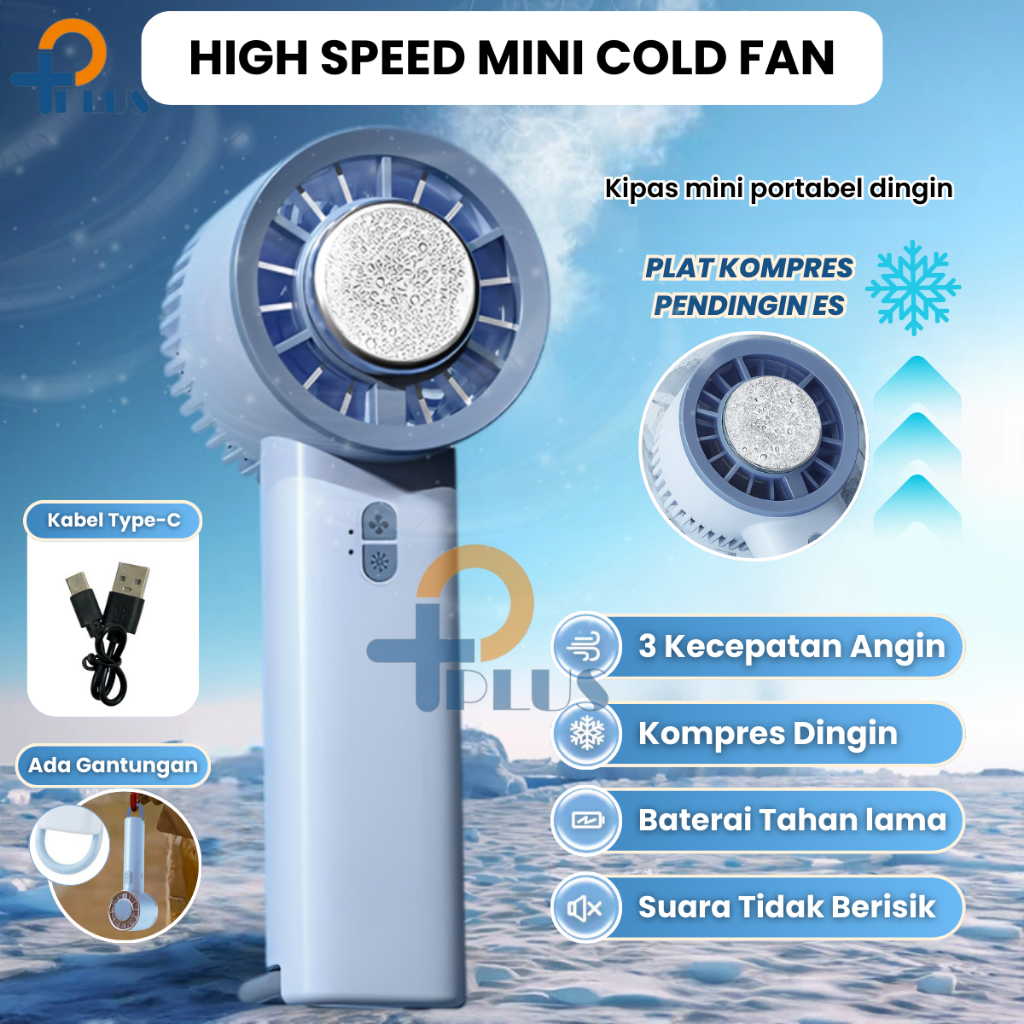 Jual [ PPLUS ] Kipas Kecepatan Tinggi Portabel Semikonduktor Turbo ...