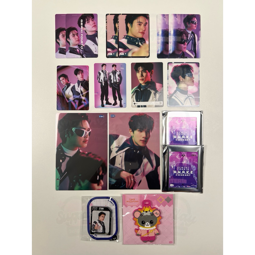 Jual MERCH GMMTV GEMINIFOURTH AWAKE CONCERT CC SET COLLECTIBLE
