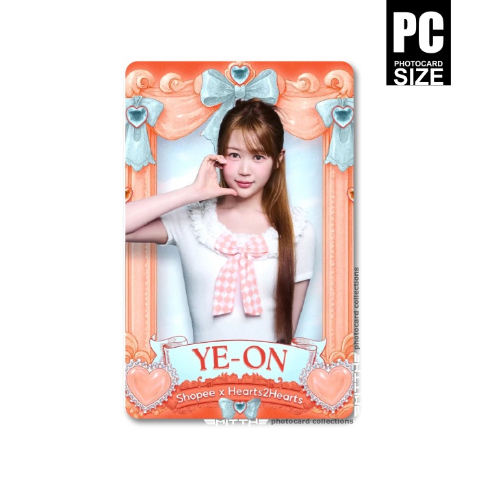 Jual Photocard Hearts2hearts x Shopee Special Edition H2H 2025