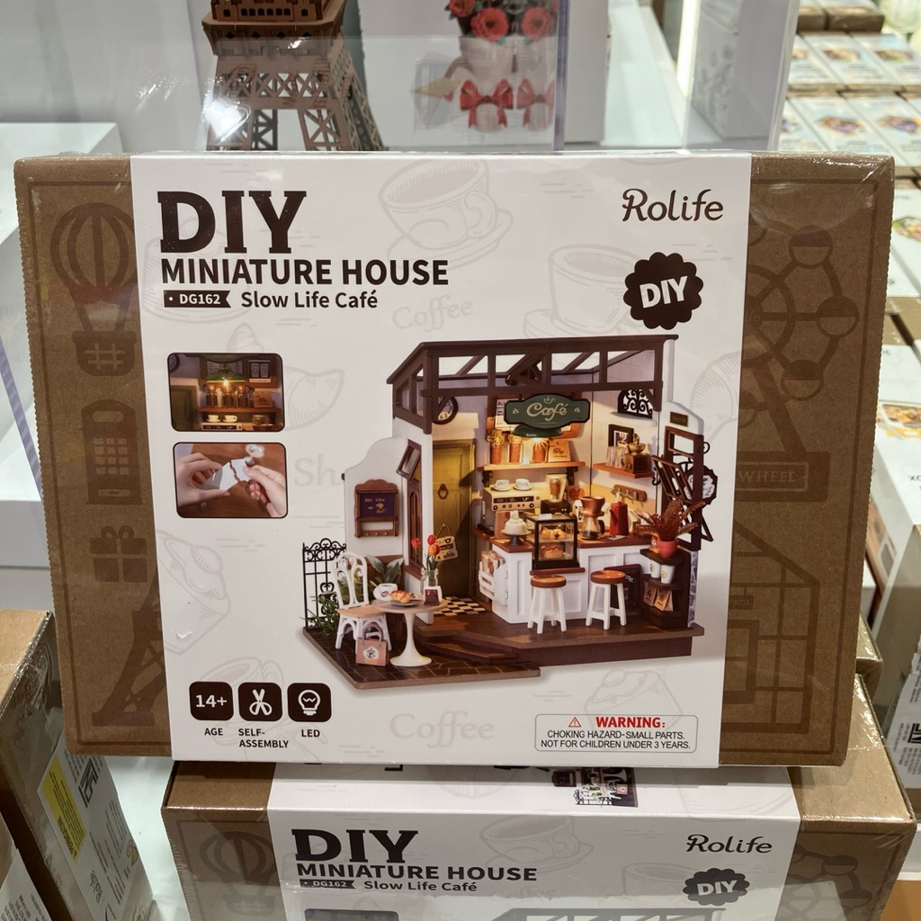 Jual Ready Robotime Rolife Slow Life Cafe / Flavory Café DIY Miniature ...