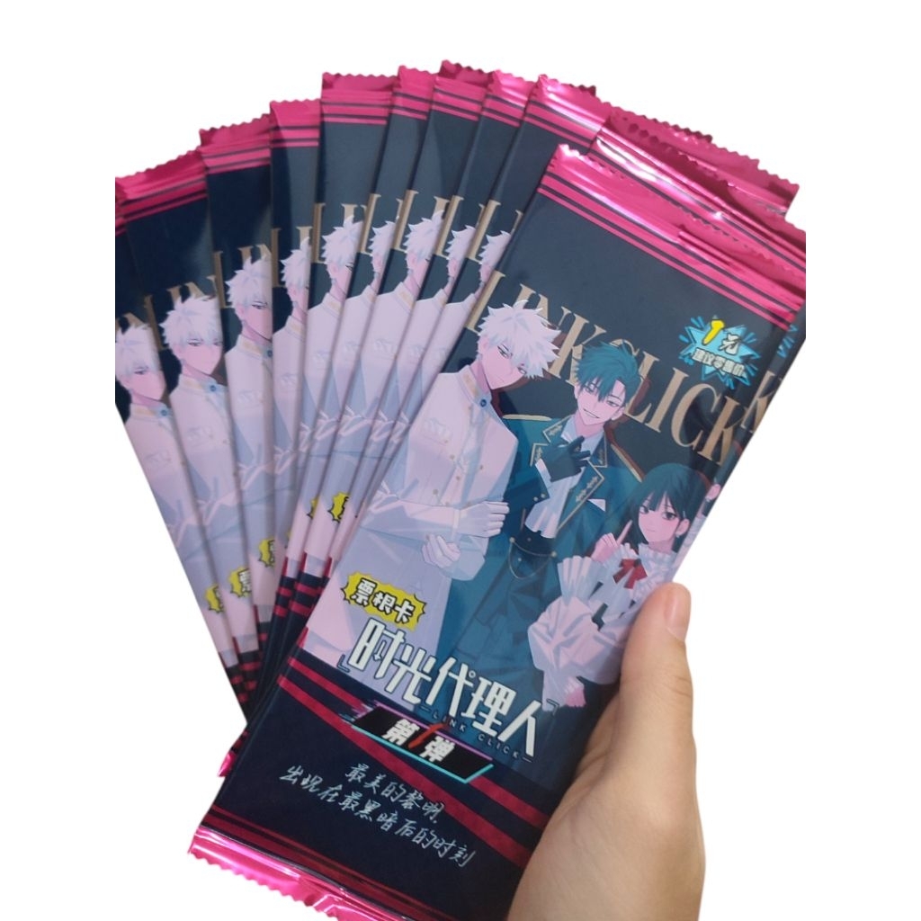 Jual Kartu Tiket Booster Pack Link Click Card Merchandise | Shopee ...