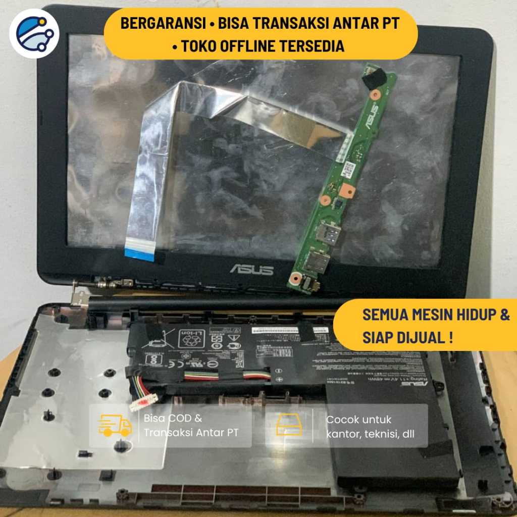Jual Casing Atas Laptop Dengan Engsel / Top Cover Laptop / Frame LCD ...