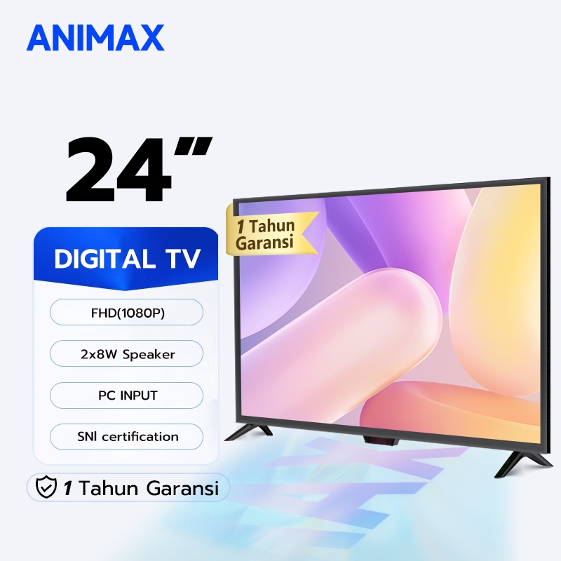 Jual Animax TV Digital 24 inch TV LED 21 inch 27 inch TV LED Digital TV ...