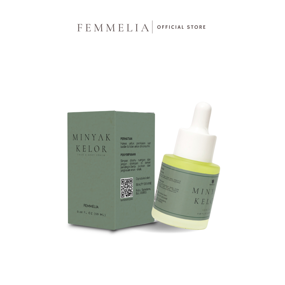 FEMMELIA Minyak Kelor Face & Body Serum 20ml