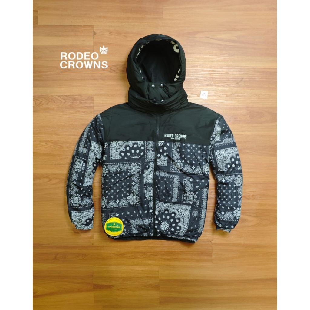 Jual Rodeo crowns Casual reversible puffer jacket | Shopee Indonesia