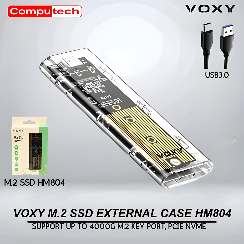 Jual Voxy M.2 NVMe SSD Case USB 3.0 HM804 | Shopee Indonesia
