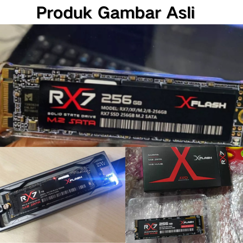 Jual RX7 SSD M.2 NVMe/SATA 256GB/512GB/1TB - Resmi, Garansi 3 Tahun ...