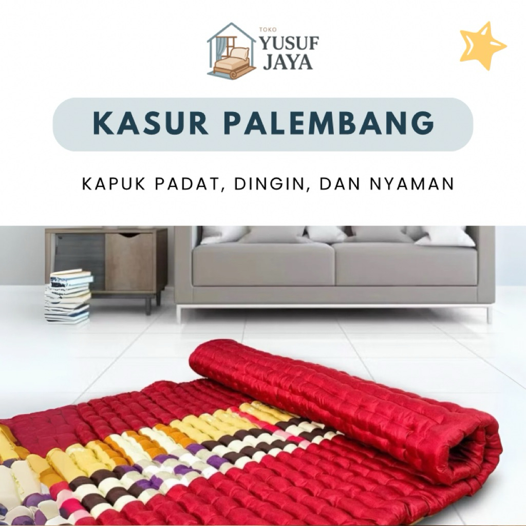Jual Kasur Lantai Palembang - Kasur Kapuk Gulung 80, 120, 140 | Shopee ...