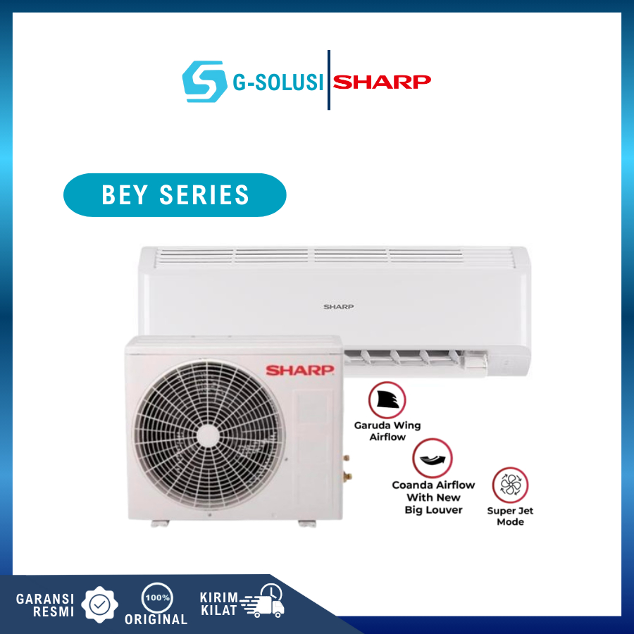 Jual AC SHARP BEY SERIES | G-SOLUSI AC | Garuda Series Indonesia ...