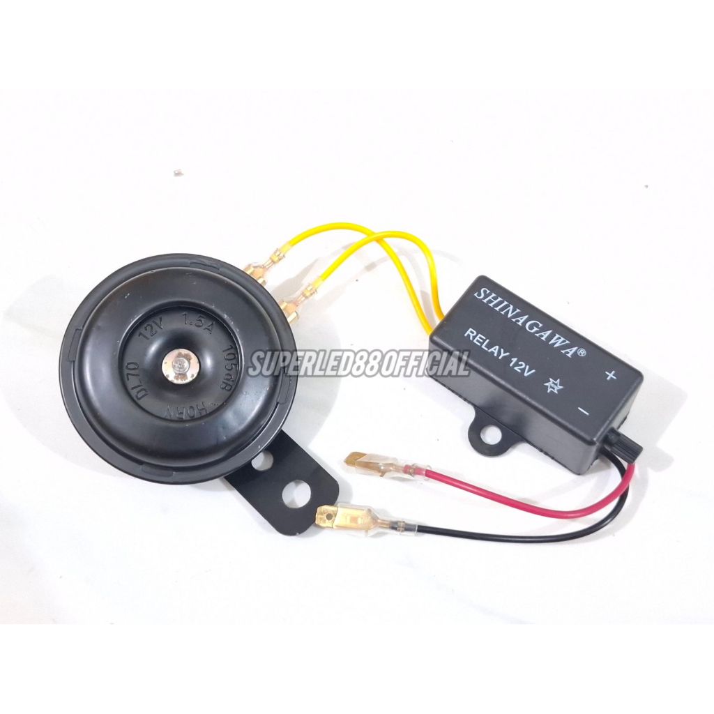 Jual SL88 PAKET Klakson Standar Motor + Relay Modul Klakson Bunyi Jeda ...